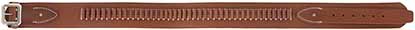 Cartridge belt, loops for .38/.357 cartridge, 
waist size 31 to 36", oiled brown leather